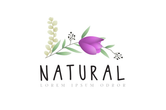 Download Beautiful Floral Logo Design - Premium Resources