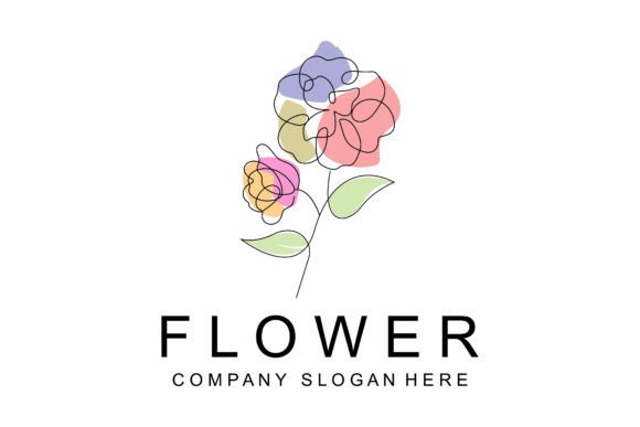 Download Floral Logo Design, Vector Illustration - Premium Bundle